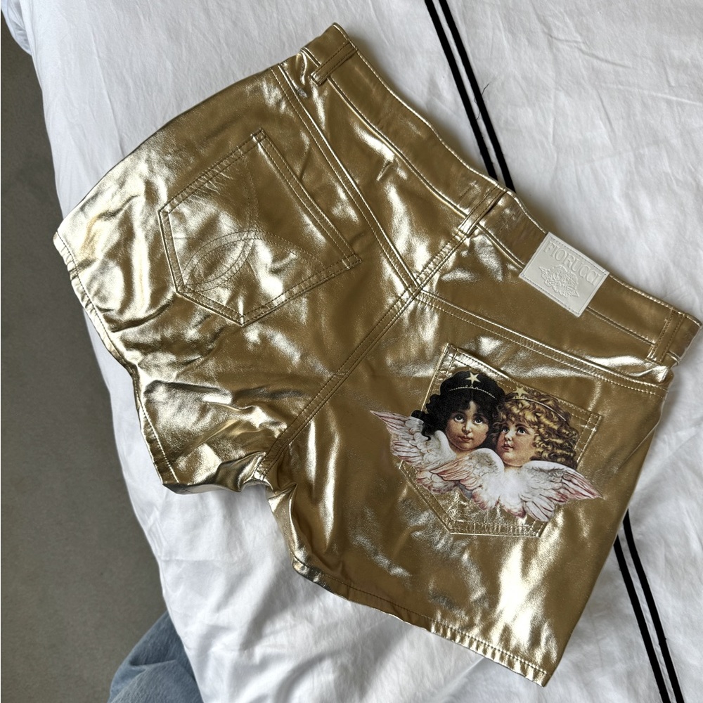 Fiorucci Gold shorts